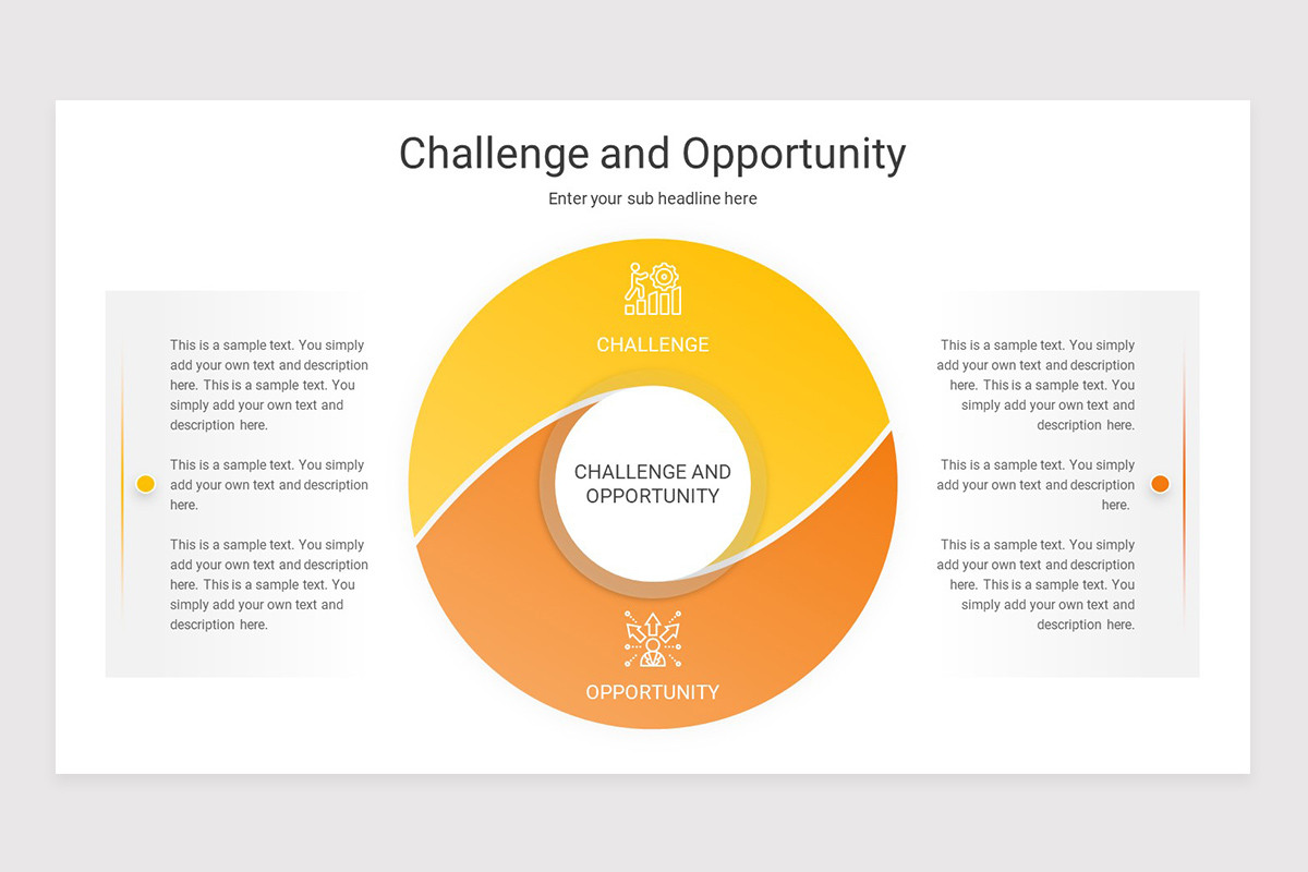 Challenge and Opportunity PowerPoint Template | Nulivo Market
