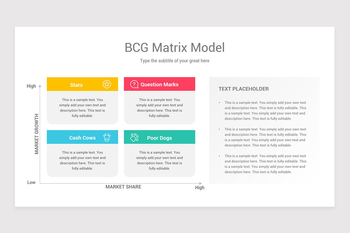 Bcg Powerpoint Examples BCG Matrix PowerPoint PPT Template | Nulivo Market