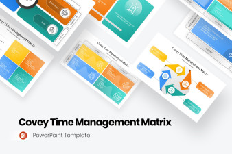 Covey Time Management Matrix PowerPoint Presentation Template