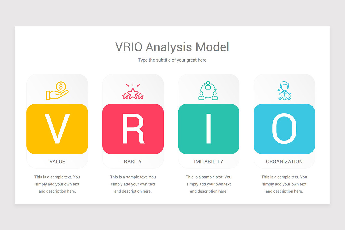 VRIO Analysis Model Keynote Template | Nulivo Market