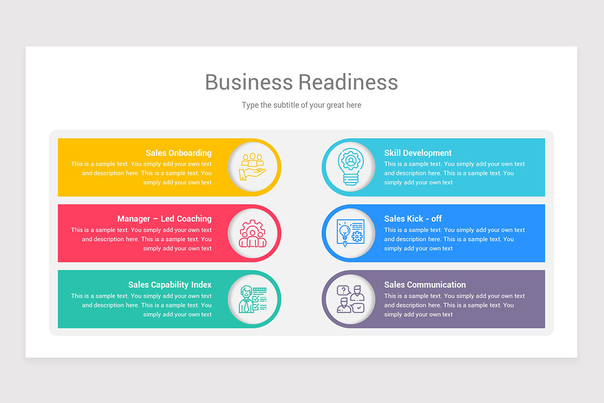 Business Readiness PowerPoint Template | Nulivo Market