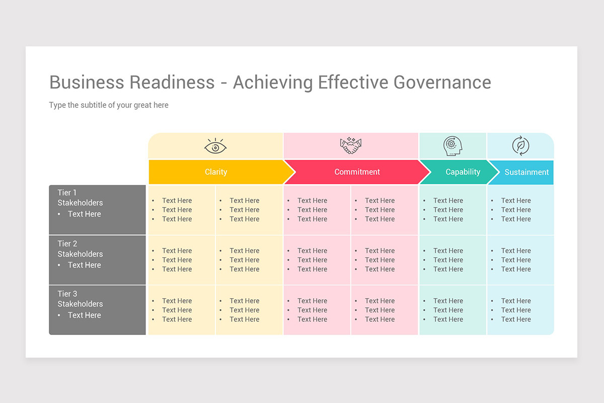 Business Readiness PowerPoint Template | Nulivo Market