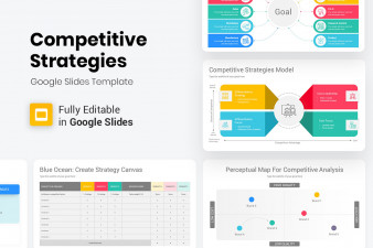 Competitive Strategies Model Google Slides Template