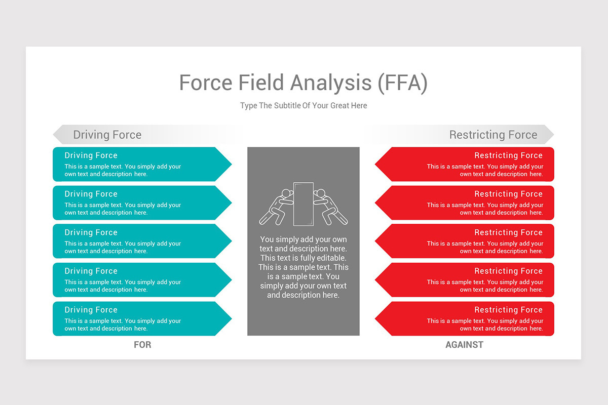 Image 8 for Blank Force Field Analysis Template