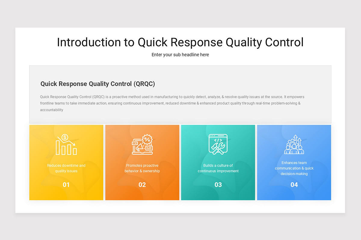Quick Response Quality Control (QRQC) Google Slide Presentation ...