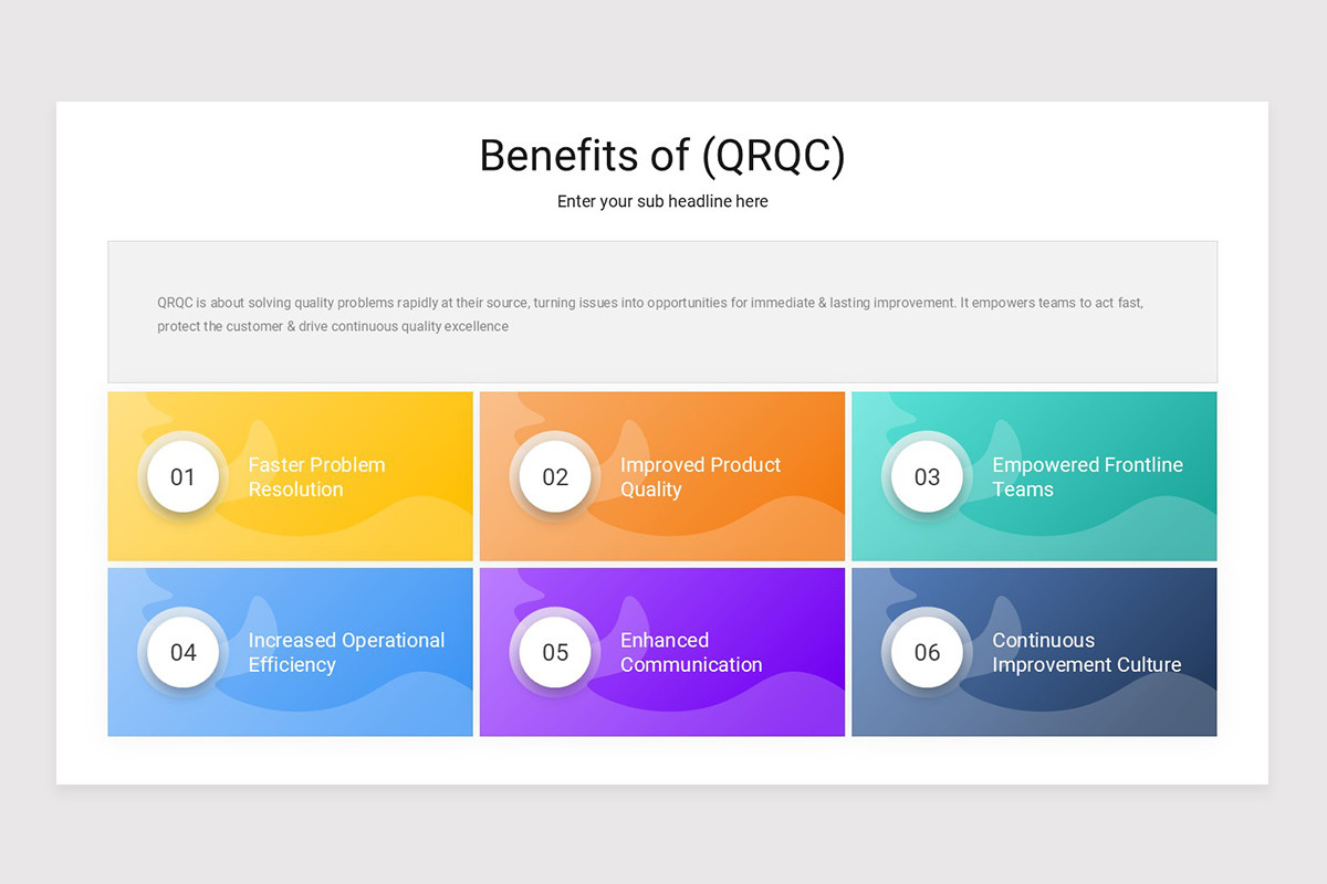 Quick Response Quality Control (QRQC) Keynote Presentation Template ...