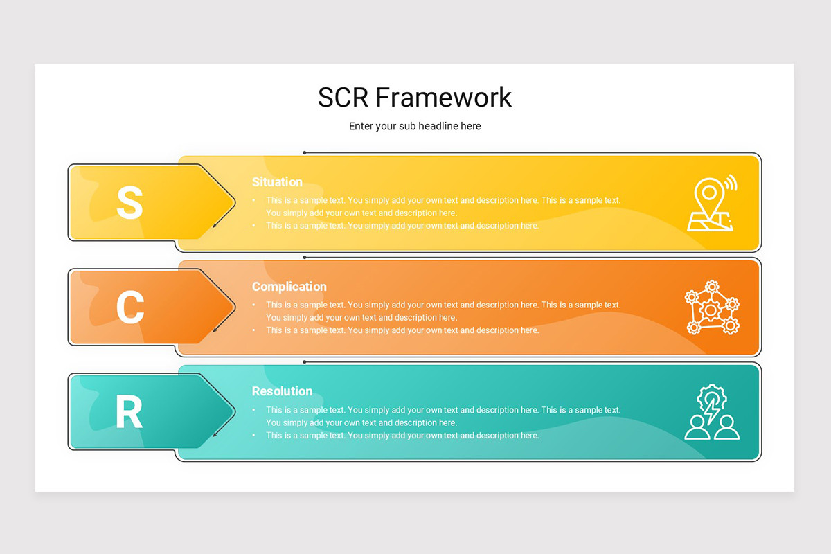 SCR Framework PowerPoint Presentation Template | Nulivo Market