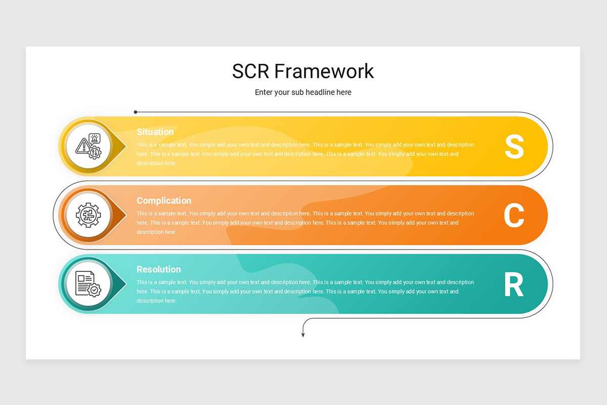 SCR Framework Keynote Presentation Template | Nulivo Market