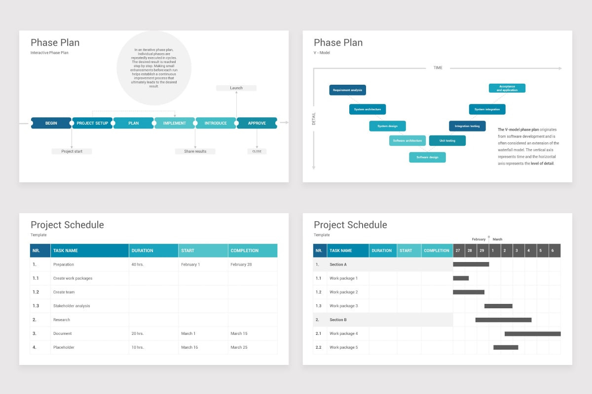 Project Management Toolbox PowerPoint Template | Nulivo Market
