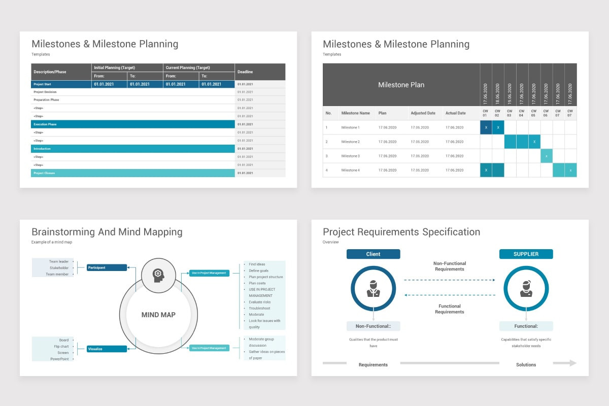 Project Management Toolbox PowerPoint Template Nulivo Market