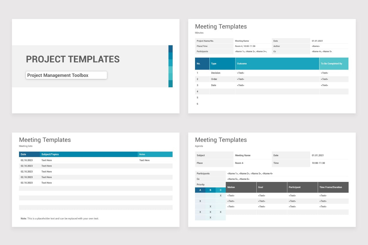 Project Management Toolbox PowerPoint Template Nulivo Market Project Management Toolbox PowerPoint Template Nulivo Market
