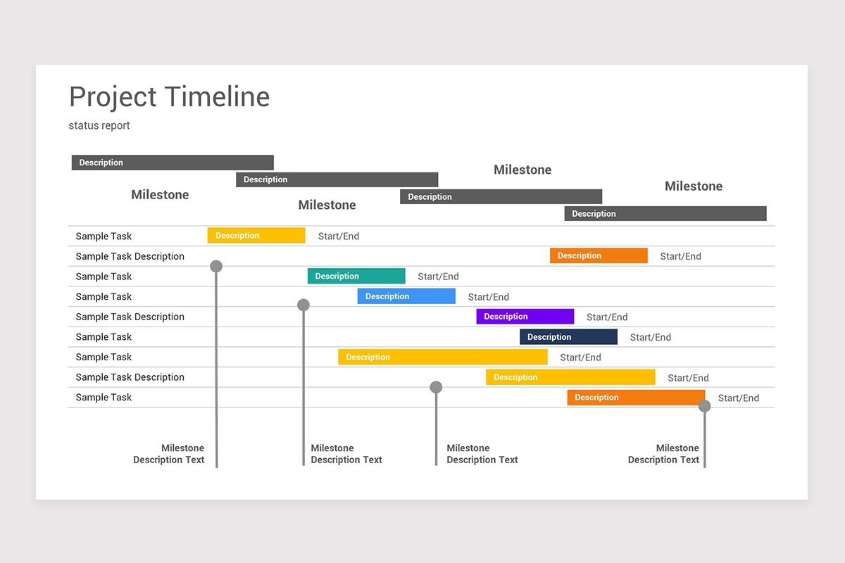 Project Timeline Powerpoint Template Project Timeline Powerpoint Template