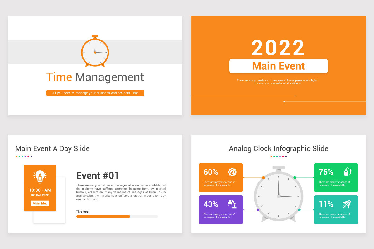 Time Management Google Slides Template Nulivo Market