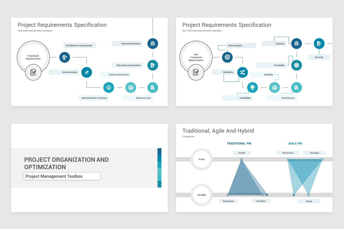 Project Tools Slide Project Management Toolbox Google Slides Template | Nulivo Market