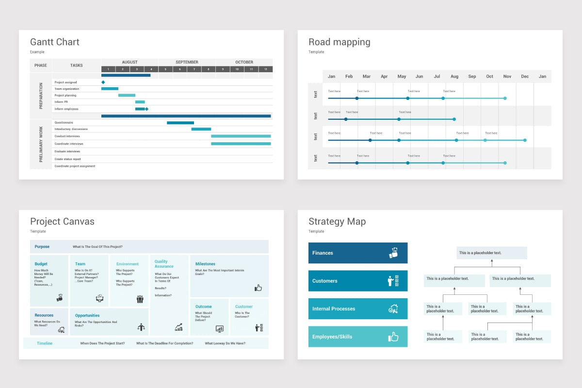 Project Tools Slide Project Management Toolbox Google Slides Template | Nulivo Market
