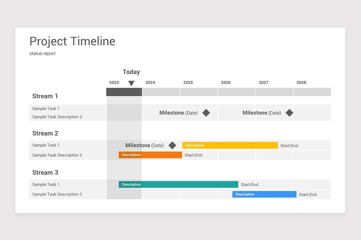 Powerpoint Project Timeline Template Powerpoint Project Timeline Template