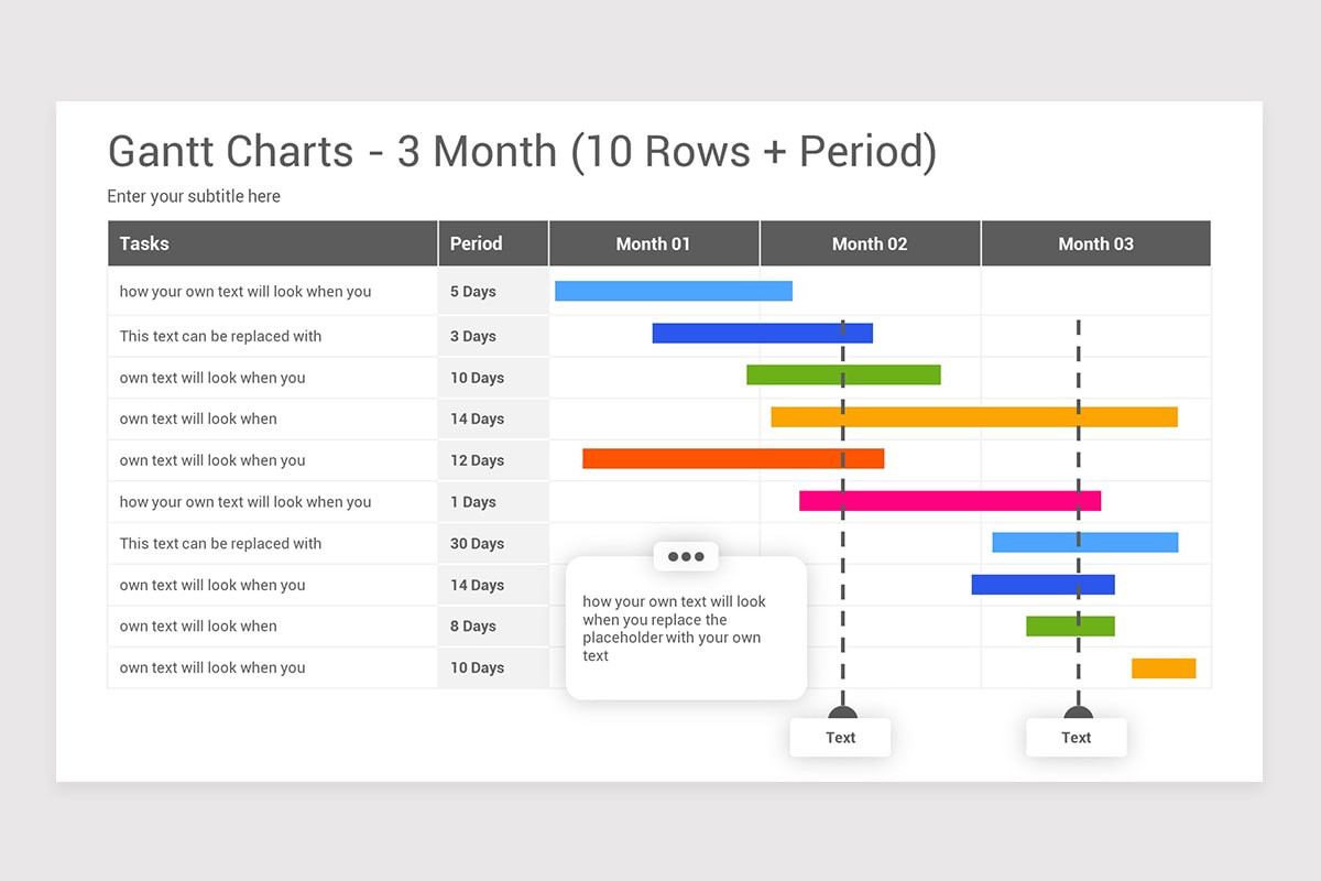 Monthly Gantt Chart Google Slides Template Nulivo Market Monthly Gantt Chart Google Slides Template Nulivo Market