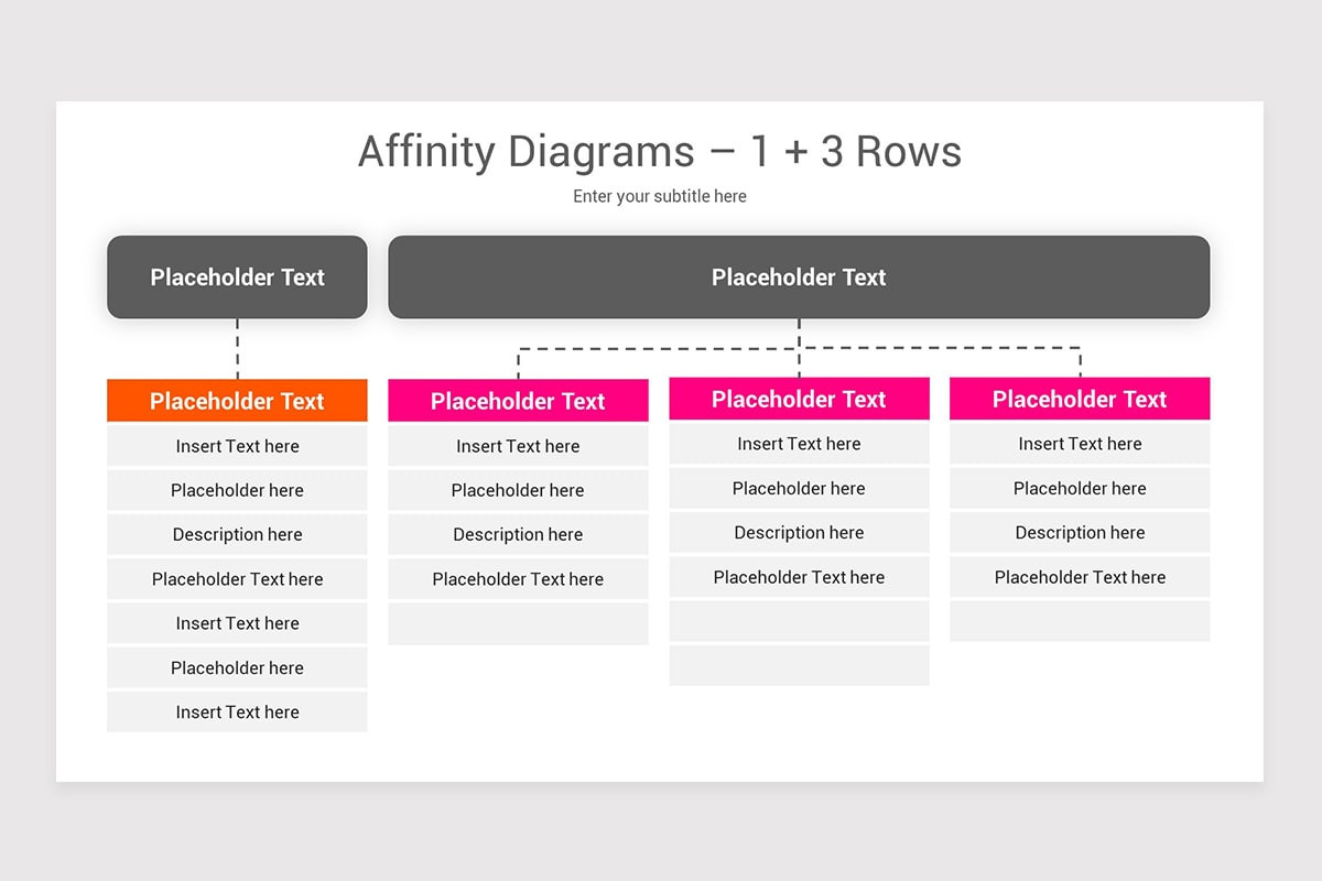 Affinity Diagrams PowerPoint Template | Nulivo Market