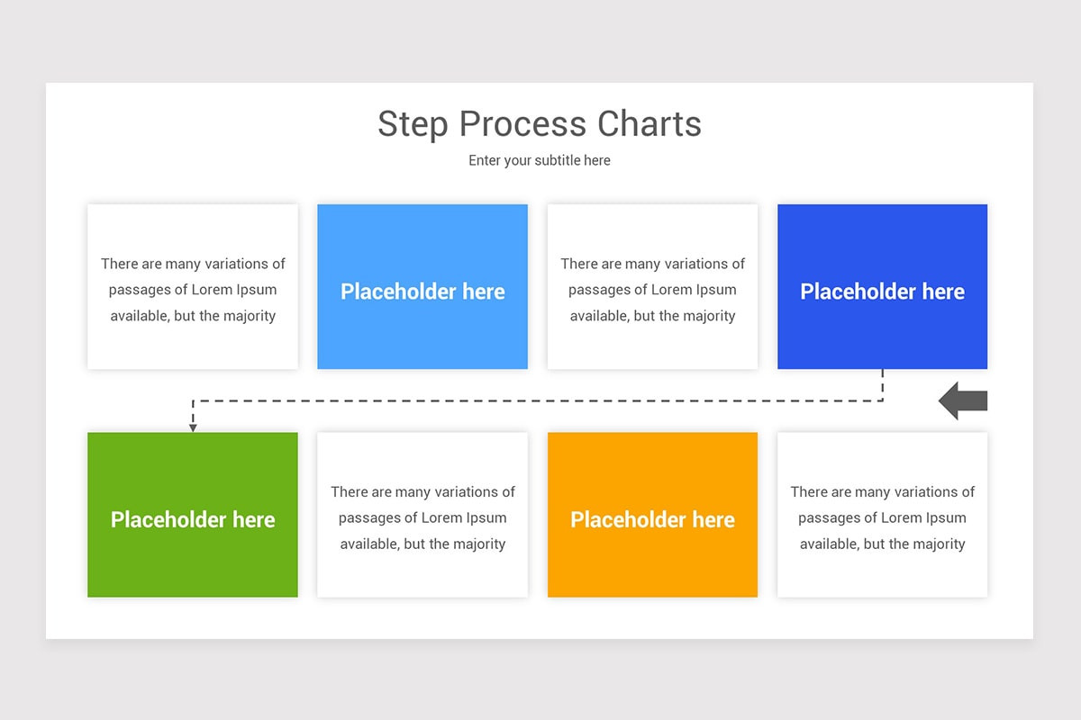 Any Small Process Chart Step Process Charts Keynote Template | Nulivo Market