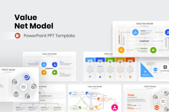 Value Net Model PowerPoint Template
