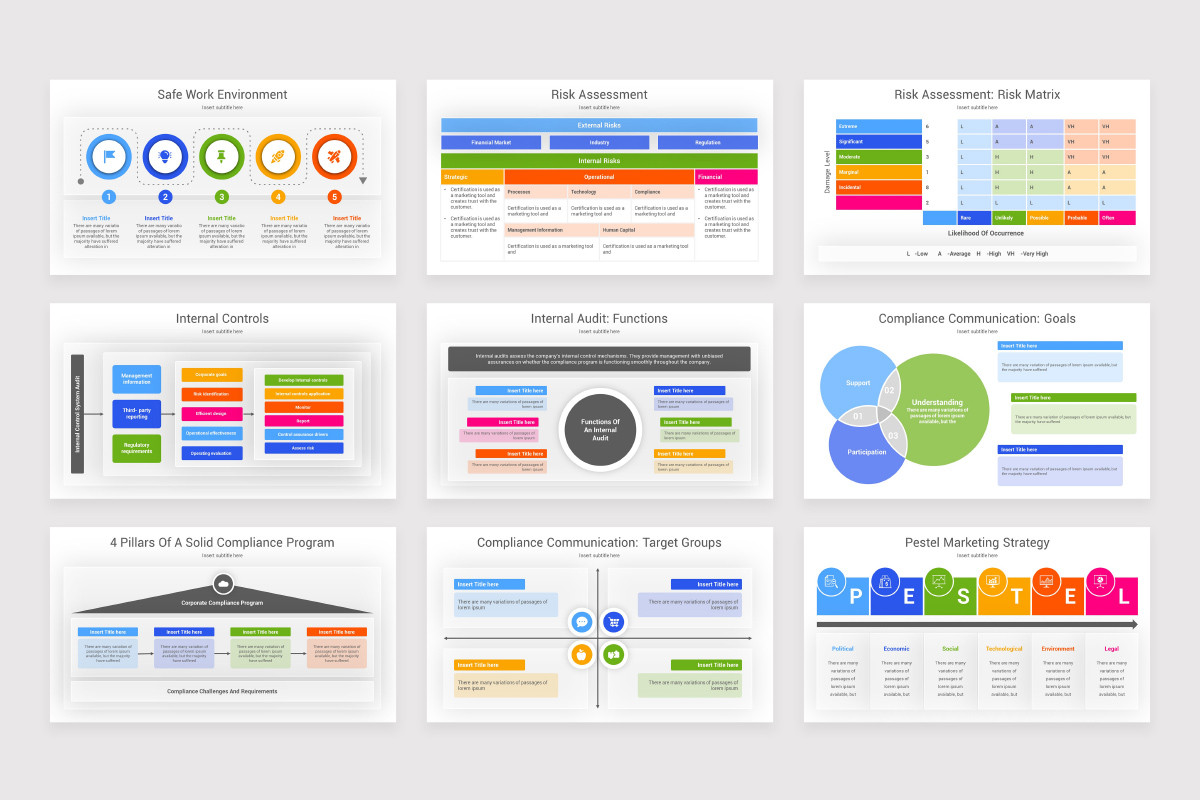 Corporate Compliance Keynote Template