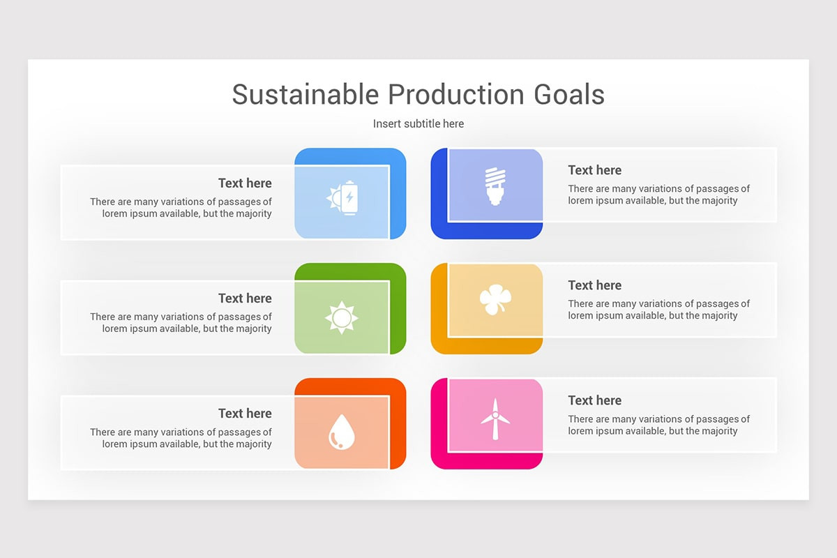 Corporate Sustainability Keynote Template