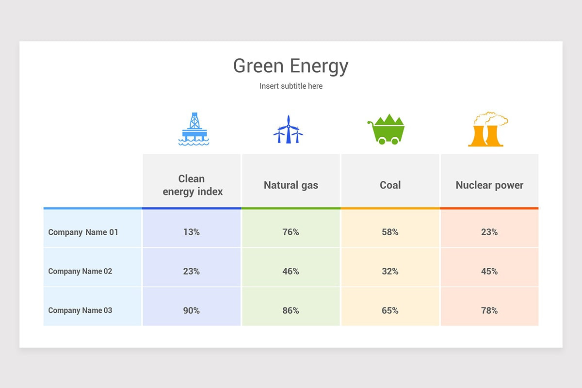 Corporate Sustainability Keynote Template