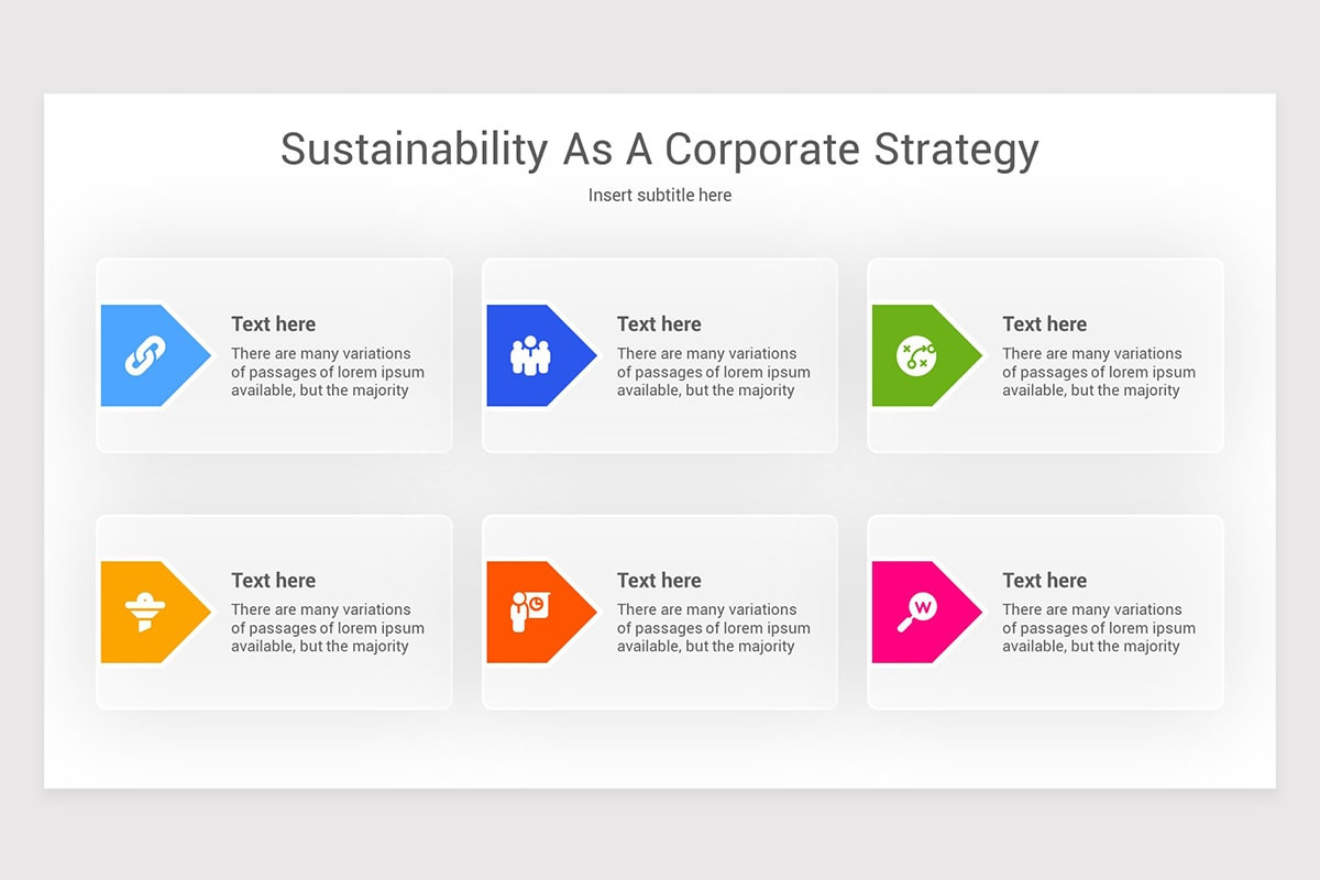 Corporate Sustainability Google Slide Template
