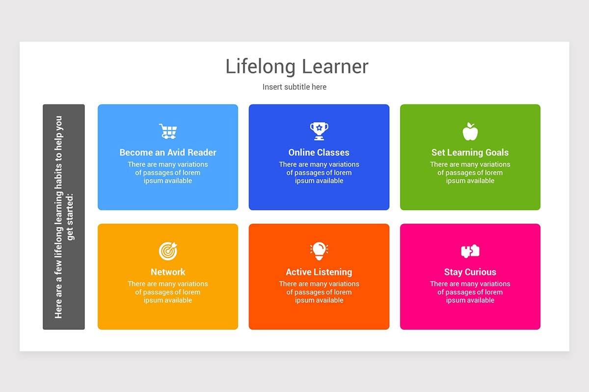 Lifelong Learning Google Slide Template Nulivo Market Lifelong Learning Google Slide Template Nulivo Market