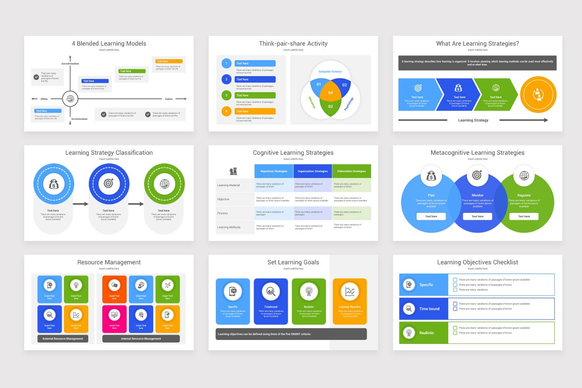 Learning Toolbox Google Slide Template | Nulivo Market