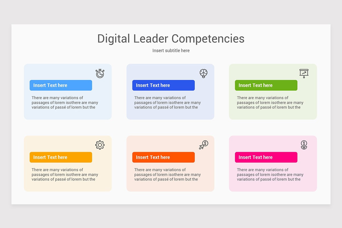 Digital Leader Display Digital Leader Google Slide Template | Nulivo Market