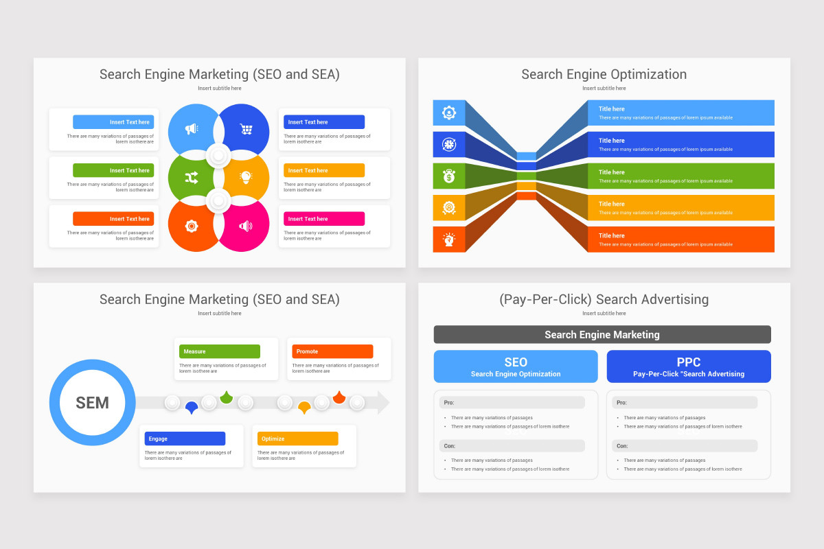 Search Engine Optimization PowerPoint Template | Nulivo Market