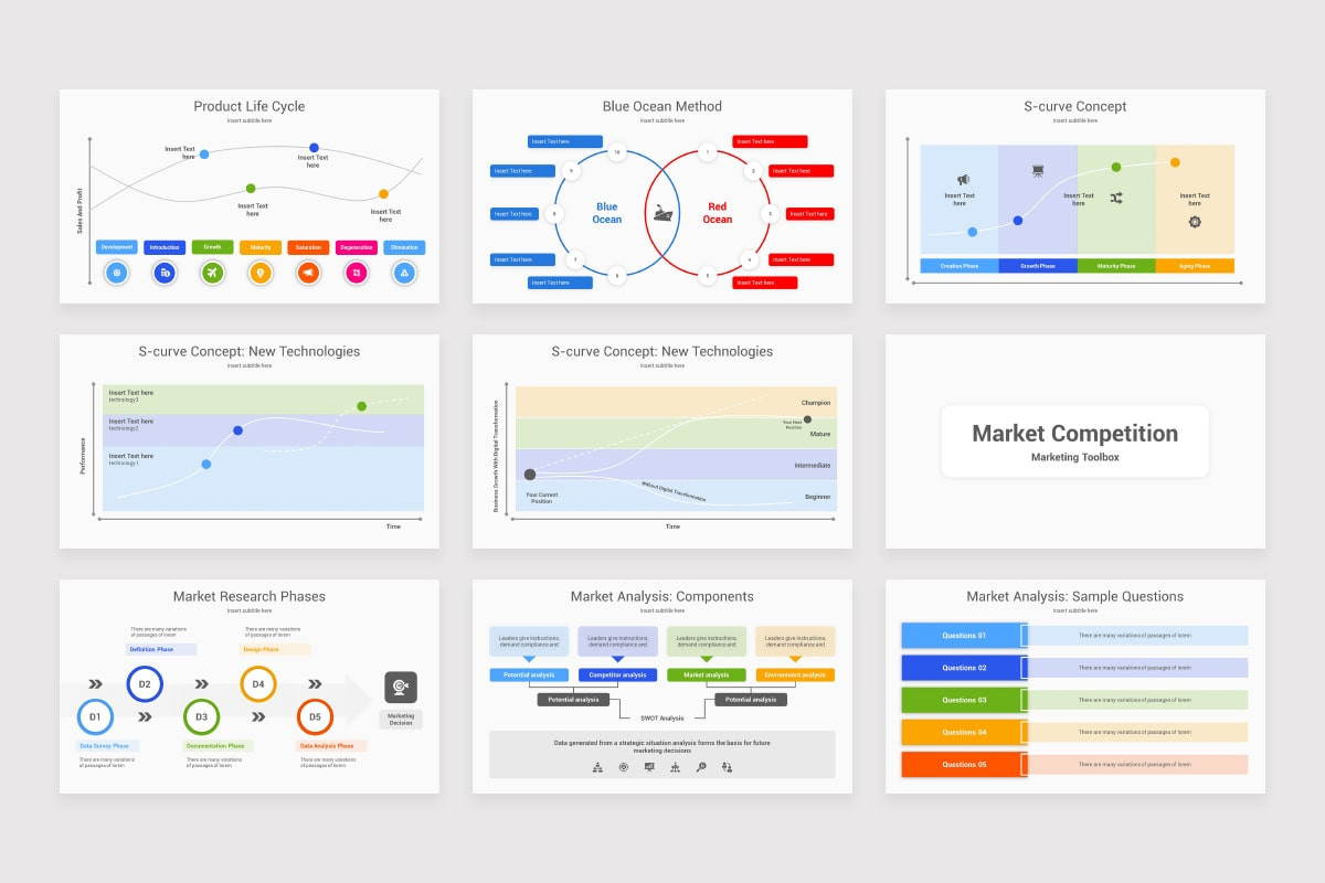 Marketing Toolbox Google slide Template Nulivo Market