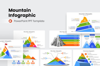 Mountain Infographic PowerPoint Template