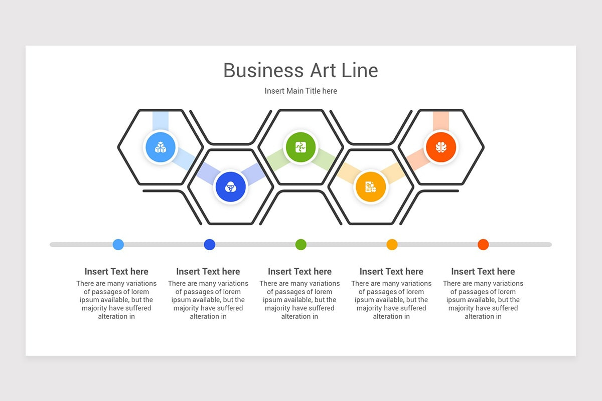 Business Art Line PowerPoint Template | Nulivo Market