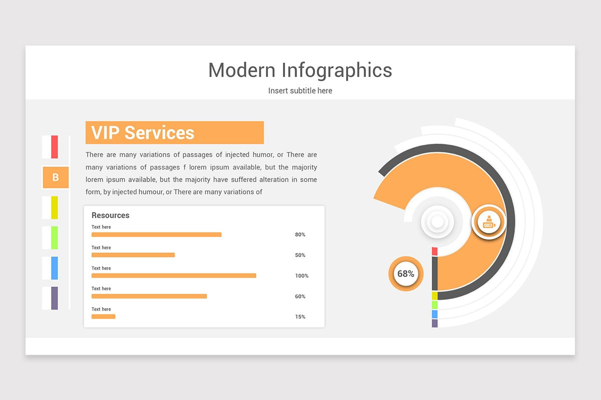 Circle Process Loop Keynote Template Nulivo Market
