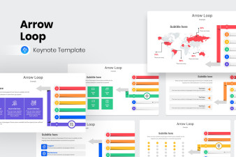 Arrow Loop Keynote Template