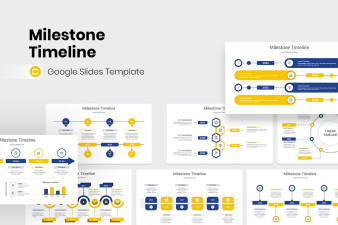 Milestone Timeline Google Slide Template