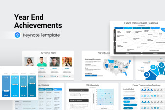 Year End Achievements Keynote Template
