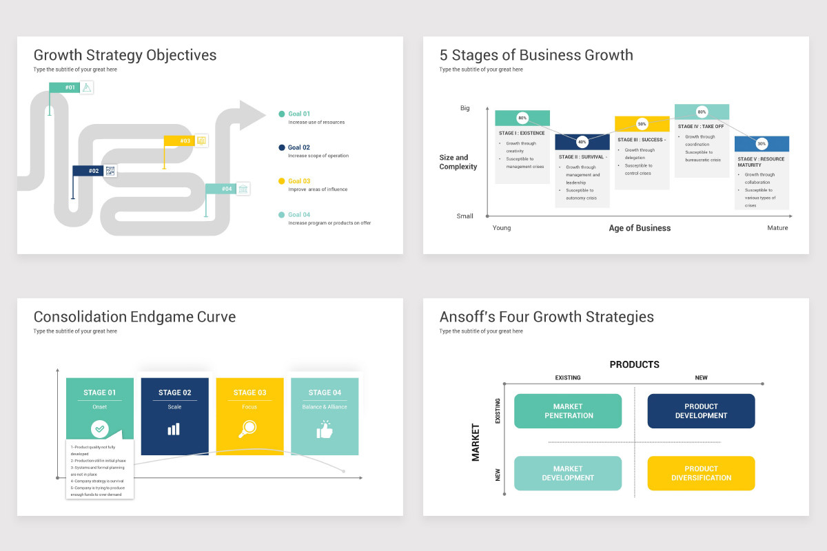 Growth Strategy PowerPoint Template Nulivo Market Growth Strategy PowerPoint Template Nulivo Market