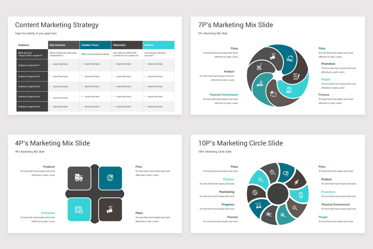 Marketing Strategy Deck PowerPoint Template Nulivo Market Marketing Strategy Deck PowerPoint Template Nulivo Market