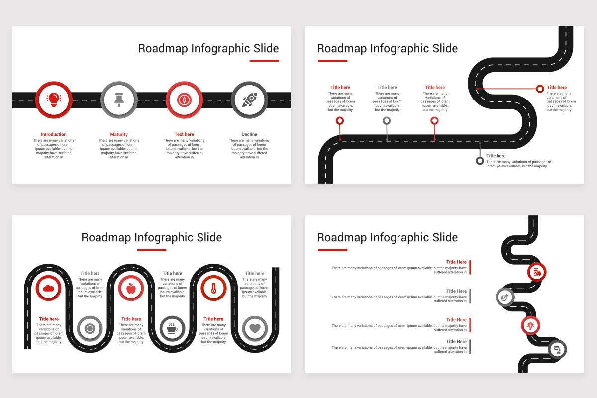 Strategy Roadmap PowerPoint PPT Template Nulivo Market