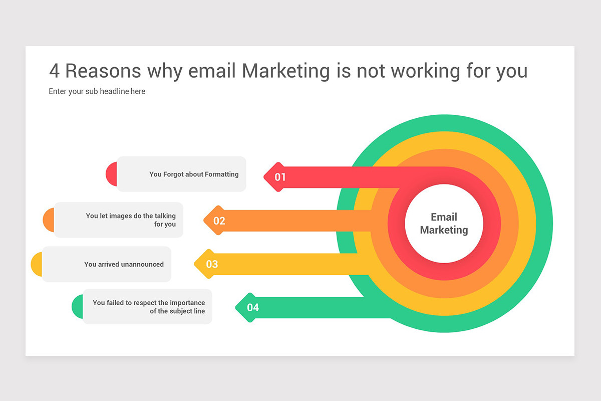 Email Marketing PowerPoint Presentation Template | Nulivo Market