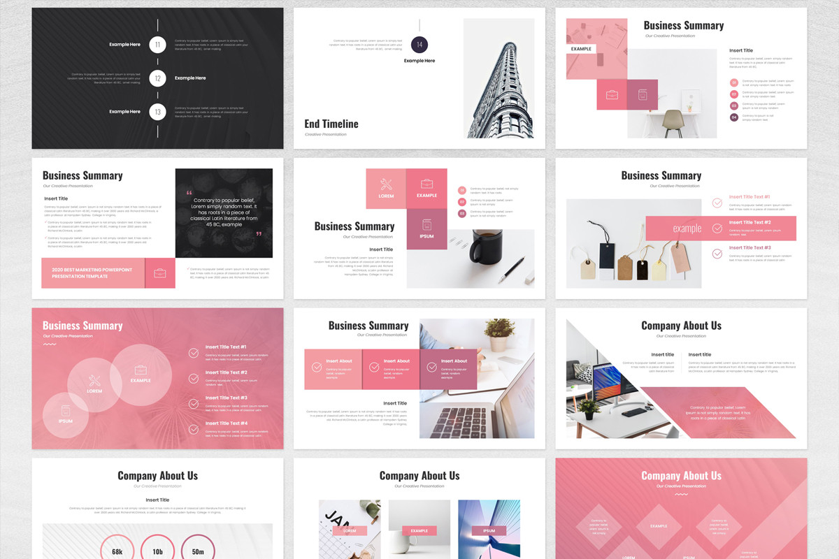 Digital Marketing Presentation Bundle | Nulivo Market