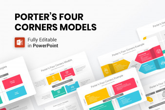 Porter's Four Corners Models PowerPoint Template