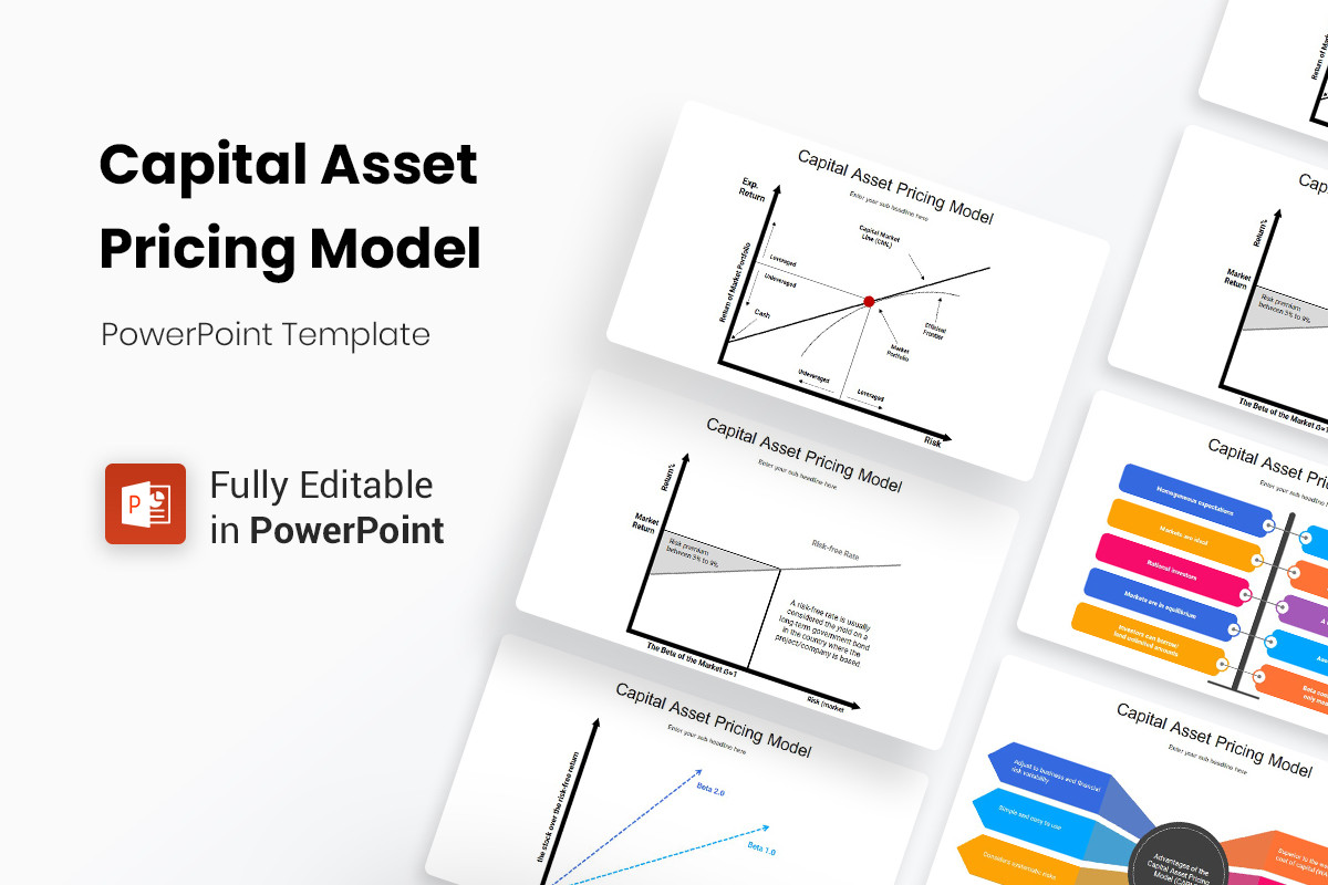 Capital Asset Pricing Model PowerPoint Template | Nulivo Market