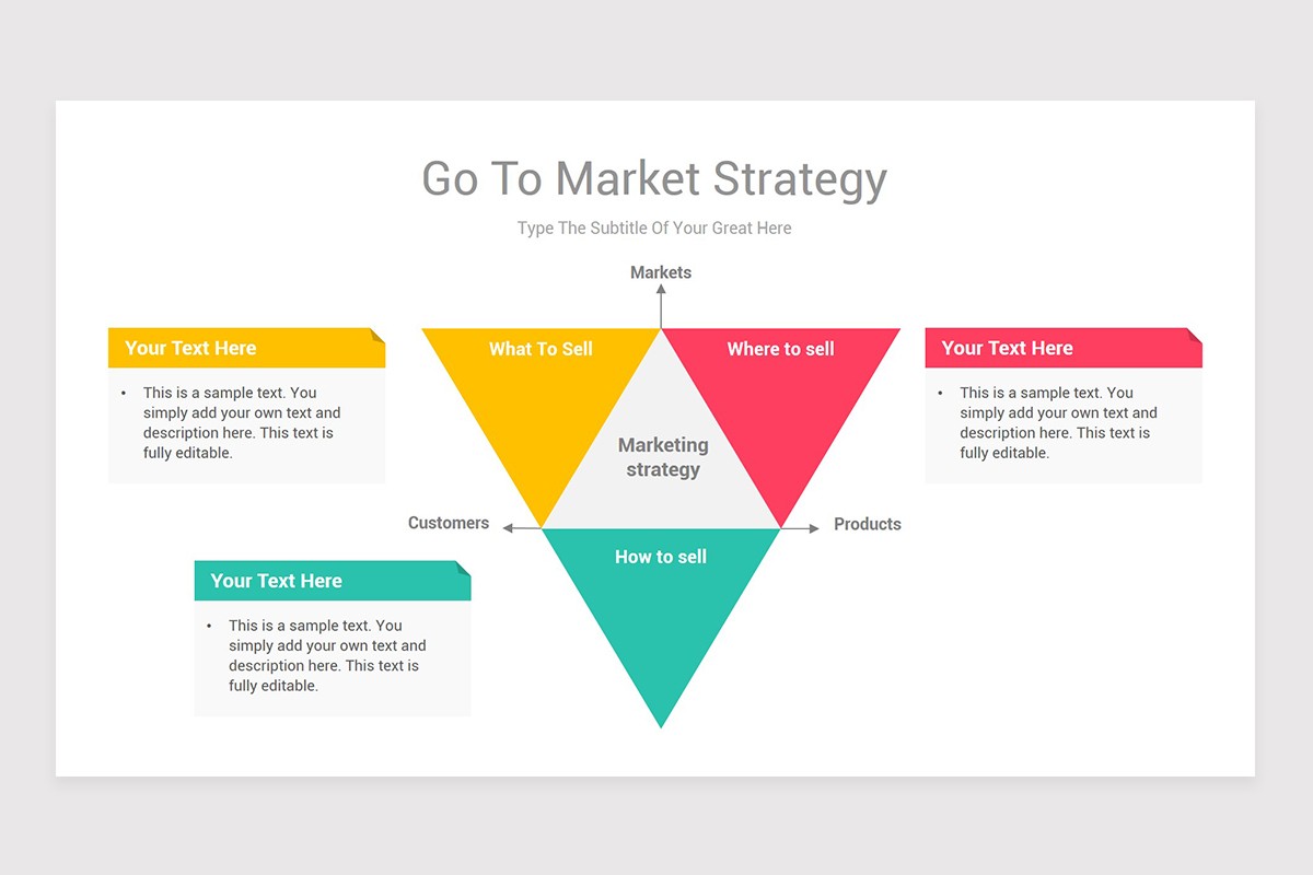 Go To Market Strategy PowerPoint PPT Template | Nulivo Market