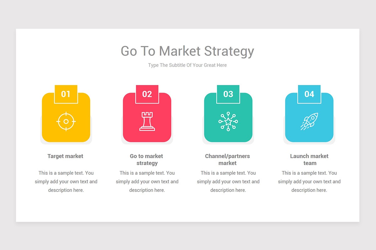 Go To Market Strategy PowerPoint PPT Template | Nulivo Market