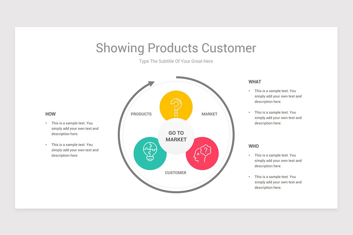 Go To Market Strategy PowerPoint PPT Template | Nulivo Market