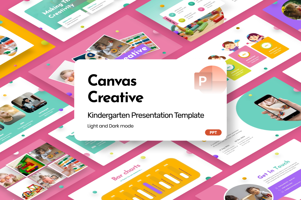 Canvas Creative PowerPoint Template | Nulivo Market
